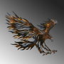Wallity Eagle 3 Escultura de Pared Multicolor